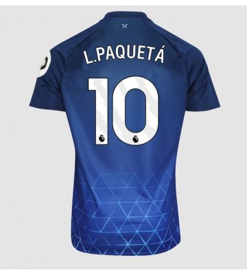 West Ham United Lucas Paqueta #10 Tredje trøje 2023-24 Kort ærmer